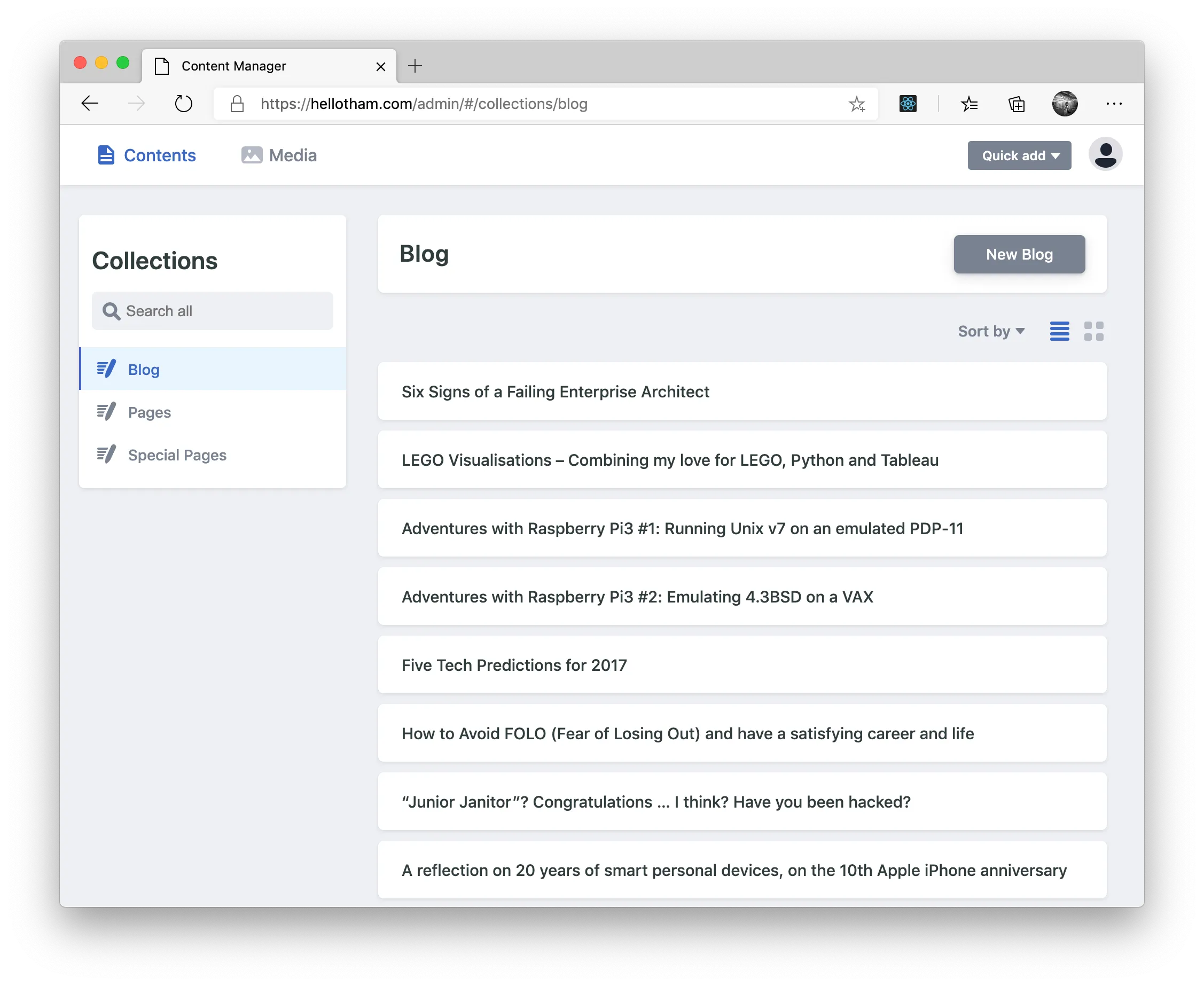 NetlifyCMS editor interface